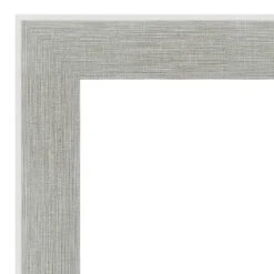 Amanti Art Glam Linen Grey Framed Dry Erase Magnetic Board -Amanti Art GUEST 57c876d5 7ebb 45a8 a93b f988a2c1638d