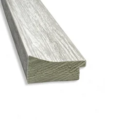 42" X 31" Non-Beveled Dove Narrow Bathroom Wall Mirror Gray Wash - Amanti Art