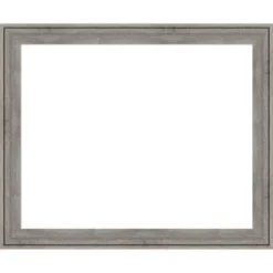 Amanti Art Regis Barnwood Grey Framed Dry Erase Magnetic Board -Amanti Art GUEST 59130acb 5f85 4998 ba60 30ba91f96e5c