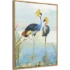 22" X 30" Heron Pairing By Aimee Wilson Framed Canvas Wall Art Light Brown - Amanti Art -Amanti Art GUEST 5918bf54 3b05 42ef ac60 edd4a4bc5843