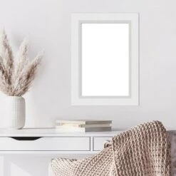 Amanti Art Blanco White Framed Dry Erase Magnetic Board -Amanti Art GUEST 5b30fbd9 e923 4600 8826 07e45e7108c0