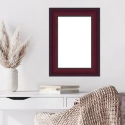 Amanti Art Canterbury Cherry Framed Dry Erase Magnetic Board -Amanti Art GUEST 5b804fed b8ce 4c99 aaee 75ecc83ed287