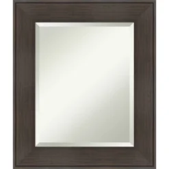 William Framed Bathroom Vanity Wall Mirror Espresso - Amanti Art -Amanti Art GUEST 5bbdf277 0d97 4934 827e b13f7dba4e72