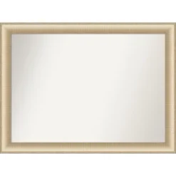 Amanti Art Elegant Non-Beveled Framed Wall Mirror -Amanti Art GUEST 5c30d9f4 21ac 46d2 9403 4772b1b7c4e0