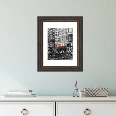 Amanti Art Ashton Black Wood Picture Frame 8 Amanti Art Ashton Black Wood Picture Frame - Image 6