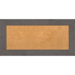 Amanti Art Rustic Plank Framed Corkboard, Natural Cork -Amanti Art GUEST 5d730131 1750 43a1 88d1 d2ccba7a64b9