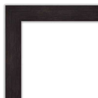 30" X 66" Non-Beveled Furniture Espresso Full Length Floor Leaner Mirror - Amanti Art 4 30" X 66" Non-Beveled Furniture Espresso Full Length Floor Leaner Mirror - Amanti Art - Image 2