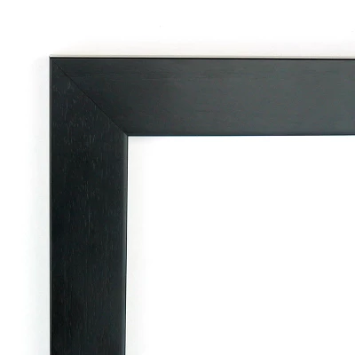 Amanti Art Tribeca Black Petite Bevel Wood Bathroom Wall Mirror 28 X 22 In. 3 Amanti Art Tribeca Black Petite Bevel Wood Bathroom Wall Mirror 28 X 22 In.