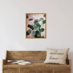16" X 20" Sage Eucalyptus No.1 By Lupen Grainne Framed Canvas Wall Art - Amanti Art -Amanti Art GUEST 609ce769 9104 465c b6d4 922ec9091df0