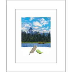 Amanti Art Wedge White Picture Frame -Amanti Art GUEST 61734669 739d 4331 b241 0621b6254f52