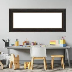 Amanti Art Accent Bronze Framed Dry Erase Magnetic Board 41 X 17 In. -Amanti Art GUEST 61c68d51 c601 4049 a48d 25e29312d314