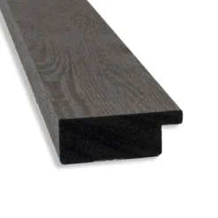 32" X 26" Non-Beveled Rustic Plank Gray Narrow Wall Mirror - Amanti Art