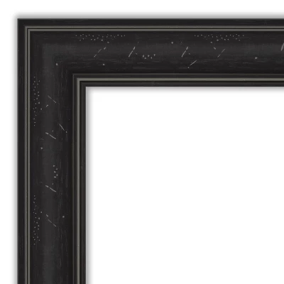 Amanti Art Shipwreck Black Narrow Petite Bevel Bathroom Wall Mirror 28 X 22 In. 3 Amanti Art Shipwreck Black Narrow Petite Bevel Bathroom Wall Mirror 28 X 22 In.