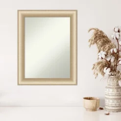 Amanti Art Elegant Non-Beveled Framed Wall Mirror -Amanti Art GUEST 63fa142f 3556 4fe7 80ff 5ac8ab457be9
