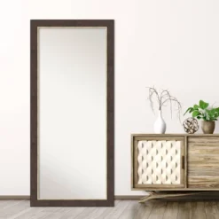 29" X 65" Non-Beveled Lined Bronze Full Length Floor Leaner Mirror - Amanti Art 15 29" X 65" Non-Beveled Lined Bronze Full Length Floor Leaner Mirror - Amanti Art -Amanti Art GUEST 6579563b e802 4ac5 9fad 279674672300