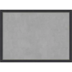 30"x22" Framed Magnetic Board Black - Amanti Art -Amanti Art GUEST 65a0ee73 db54 4db8 871c 1c9d59177fe0