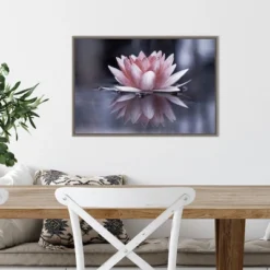 23" X 16" Padmasana Lotus Flower By Fabien Bravin Framed Canvas Wall Art - Amanti Art 12 23" X 16" Padmasana Lotus Flower By Fabien Bravin Framed Canvas Wall Art - Amanti Art -Amanti Art GUEST 6627e7ec 607e 4314 8388 3f1c069a78f9