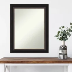 23" X 29" Non-Beveled Trio Oil Rubbed Bronze Wall Mirror - Amanti Art -Amanti Art GUEST 664303ac 6f05 44e5 9af8 3622f303da9b