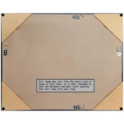 Madison Black Non-Beveled Wood Bathroom Wall Mirror -Amanti Art GUEST 67149c66 3707 4242 9c9e 142a9a262769 5