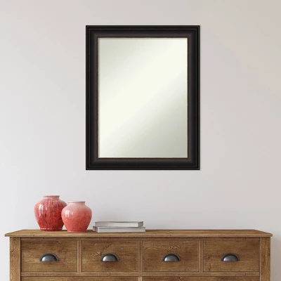 23" X 29" Non-Beveled Trio Oil Rubbed Bronze Bathroom Wall Mirror - Amanti Art 7 23" X 29" Non-Beveled Trio Oil Rubbed Bronze Bathroom Wall Mirror - Amanti Art - Image 5