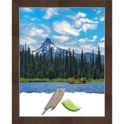 Amanti Art Wildwood Brown Narrow Picture Frame -Amanti Art GUEST 6b40c1a1 41a7 4700 af34 460ba08c9291