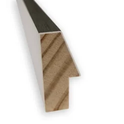 27" X 27" Non-Beveled Lucie Silver White Wood Wall Mirror - Amanti Art