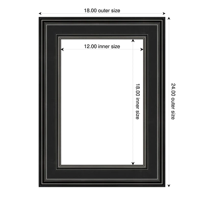 Amanti Art Ridge Black Framed Dry Erase Magnetic Board 5 Amanti Art Ridge Black Framed Dry Erase Magnetic Board - Image 4