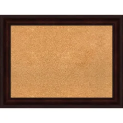 Amanti Art Coffee Bean Brown Framed Corkboard, Natural Cork -Amanti Art GUEST 6beab902 21d8 4f78 bf1c 65172421e383