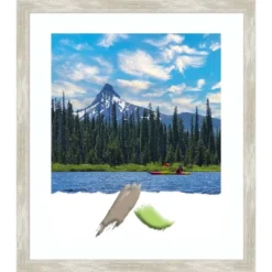 Amanti Art Crackled Metallic Narrow Picture Frame -Amanti Art GUEST 6ca77b7f 45b5 492c 92e9 ee746a0d2009