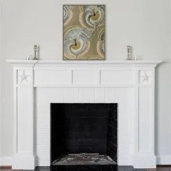 23" X 30" Delicate Deco Plant Pattern V By Baxter Mill Archive Framed Canvas Wall Art Print - Amanti Art -Amanti Art GUEST 6d1e7b8c fea8 4b6d b837 d11d29b2227c