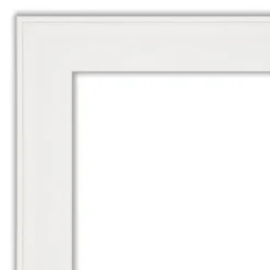 Amanti Art Vanity White Narrow Framed Dry Erase Magnetic Board -Amanti Art GUEST 6e5a013c 90ba 4c5d af8f 8013fb163e9c