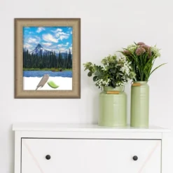 Amanti Art Elegant Brushed Narrow Picture Frame -Amanti Art GUEST 6e860398 c093 4cba 86fa 17c9d2b6a5e4