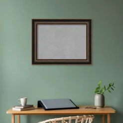 34"x26" Villa Framed Magnetic Board Oil Rubbed Bronze - Amanti Art: Metal, Wall Mount, No Choking Hazard -Amanti Art GUEST 6e8f369a ef57 463d 8f9c 50e583e695cd