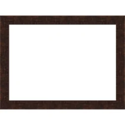 Amanti Art William Mottled Bronze Narrow Framed Dry Erase Magnetic Board -Amanti Art GUEST 6eae84a2 ab25 4f6a a94f 16f5353bb3d8