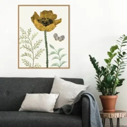 22" X 28" Springtime II Warm By Sara Zieve Miller Framed Canvas Wall Art Light Brown - Amanti Art -Amanti Art GUEST 6ef9edfb 1db2 4558 b9a0 497c4d88da43