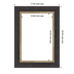 Amanti Art Hammered Charcoal Tan Framed Dry Erase Magnetic Board 22 Amanti Art Hammered Charcoal Tan Framed Dry Erase Magnetic Board -Amanti Art GUEST 6fbdc3c5 9511 4853 bb39 84afb054decc