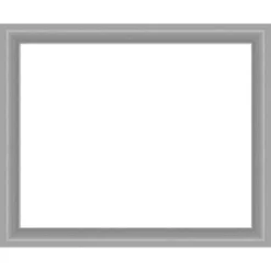 Amanti Art Peak Polished Nickel Narrow Framed Dry Erase Magnetic Board -Amanti Art GUEST 71883eab 6d29 4299 83de 0ae132c88995