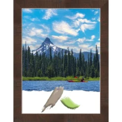 Amanti Art Wildwood Brown Narrow Picture Frame -Amanti Art GUEST 72999e5c 73ce 4601 8e83 d300975ca80e