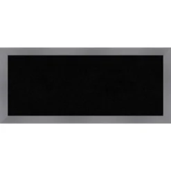 32"x14" Edwin Wood Frame Black Cork Board Gray - Amanti Art: Wall Mounted, Bulletin Display, Office Decor -Amanti Art GUEST 729c03ab 59f0 4c68 b017 6ae1b86f297b