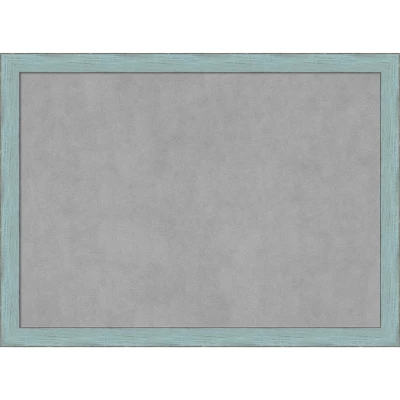 Amanti Art Sky Blue Rustic Wood Framed Magnetic Board 8 Amanti Art Sky Blue Rustic Wood Framed Magnetic Board - Image 6