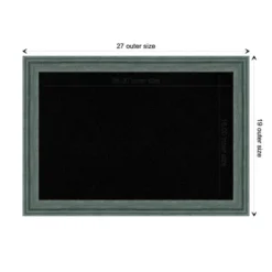 27"x19" Upcycled Wood Frame Cork Board - Amanti Art -Amanti Art GUEST 733f7689 ba65 46e0 9bfc 287236da3fc2