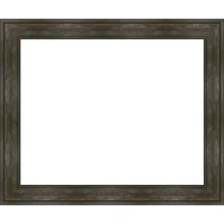 Amanti Art Rail Rustic Char Framed Dry Erase Magnetic Board -Amanti Art GUEST 74da39df 5ffe 48d8 8097 058d37616911