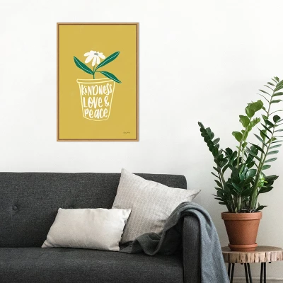 16" X 23" Home Grown II By Becky Thorns Framed Canvas Wall Art Light Brown - Amanti Art 8 16" X 23" Home Grown II By Becky Thorns Framed Canvas Wall Art Light Brown - Amanti Art - Image 6