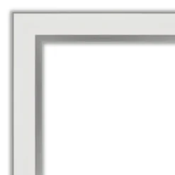 41" X 30" Non-Beveled Eva Narrow Bathroom Wall Mirror Gold - Amanti Art -Amanti Art GUEST 761b6305 3509 44e7 81f7 faa663a0a612 3