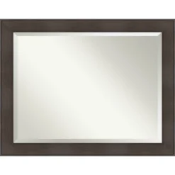 William Framed Bathroom Vanity Wall Mirror Espresso - Amanti Art -Amanti Art GUEST 7623b6ad 2999 443b a3c7 15a84fd6da2b