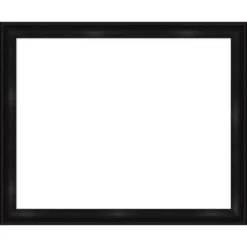 Amanti Art 28"x34" Grand Black Narrow Framed Magnetic Dry Erase Board -Amanti Art GUEST 76425f94 bd69 484c 814e 7eed4226df5f