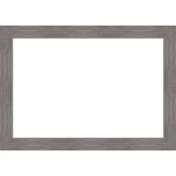 Amanti Art Pinstripe Plank Grey Framed Dry Erase Magnetic Board -Amanti Art GUEST 777ee971 a8f2 41cf b3f0 4c03a766eb3a