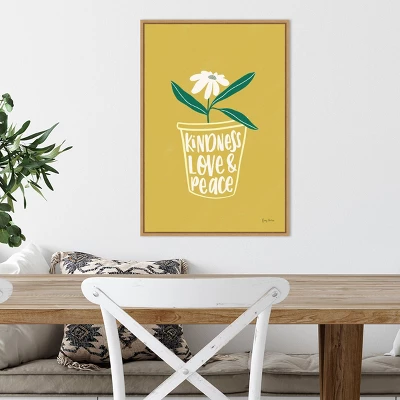 16" X 23" Home Grown II By Becky Thorns Framed Canvas Wall Art Light Brown - Amanti Art 6 16" X 23" Home Grown II By Becky Thorns Framed Canvas Wall Art Light Brown - Amanti Art - Image 4