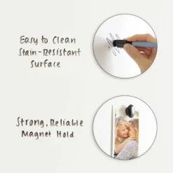 Amanti Art 15"x39" Ashton Black Framed Magnetic Dry Erase Board -Amanti Art GUEST 7a21c157 2fbb 43f5 9554 e39cff7caa01 7