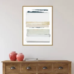 22" X 30" Boulevard II By PI Studio Framed Canvas Wall Art Gold - Amanti Art -Amanti Art GUEST 7a951e58 6c42 4736 ad5d 607d54e2d241